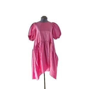 Petal & Pup Size M/L Pink/Barbie Midi Dress